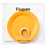 Fiupan 15Pcs Fruit Paper Plate Art Kits Tutti Frutti Pineapple Watermelon Strawberry Lemon Summer Hawaiian Themed Party Favor Preschool Classroom DIY Projects Activity Educational Crafts Gift for Kids